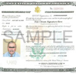 Certificate Of Naturalization Citizenship Document CitizenPath